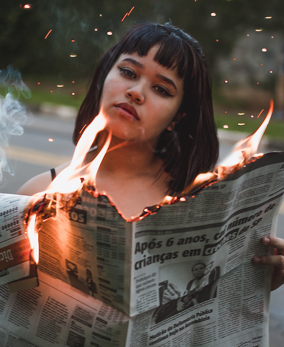 burning-of-newspaper